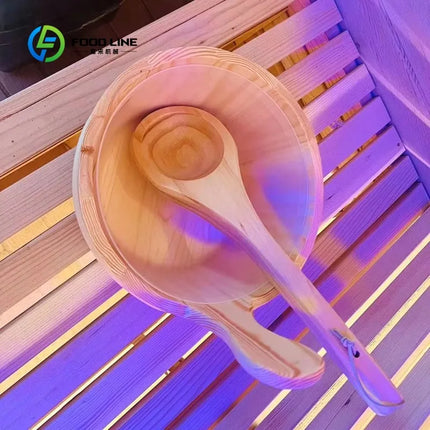 Customized Modern Design Traditional Dry Steam Sauna Room Premium Outdoor for 4 People Electric Heating Hemlock for Villas