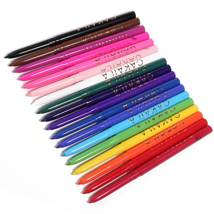 New Colored Eyeliner Set Waterproof Eyeliner Pencil Long Lasting Matte Eye Liner for Women Makeup Cosmetic Beauty Tool 12pcs/Box