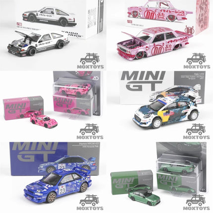 MINI GT 1:64 AE86 510 Pro GT3 Rally1 #16 WRC99 M5 Diecast Model Car