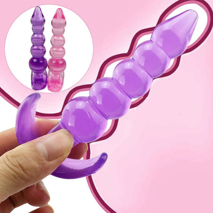Soft Silicone Anal Plugs Anal Beads Dildos Butt Plug Prostate Massage Unisex Sex Vibrator Adult Sex Toy For Women Adult Games