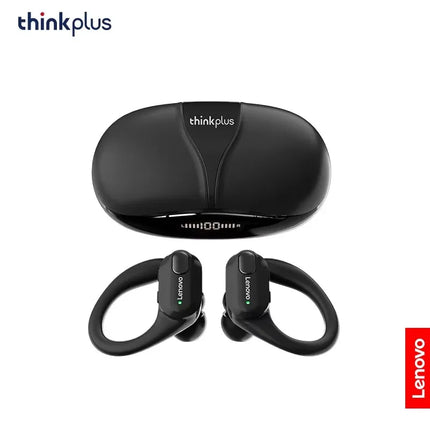 Lenovo XT80 Earhooks Sports Bluetooth Wireless Headsets with Mics, LED Power Display,Hifi Stereo Sound ENC TWS Earphones