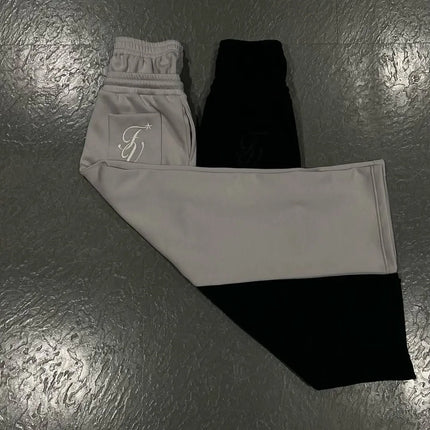 American Style Personalized Double Waisted Solid Casual Pants Sporty Popular Embroidery Sport Loose Men Women Couple Sweatpants