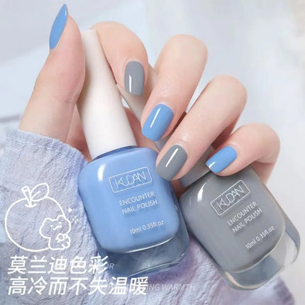 Esmalte De Uñas 10ml Quick Air Dry Nail Polish Glitter Water Go Through Peel Off Vegan Muslim Halal Nail Polish Лак Для Ногтей