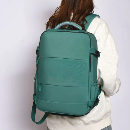 Couples Leisure Lightweight Backpack Travel Backpack Female New Backpack Student Schoolbag Large Capacity Travel Commuter Luggag