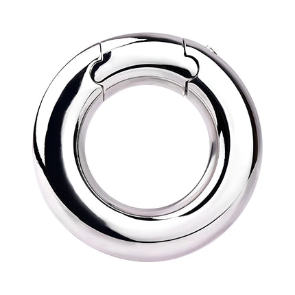 FRRK Weight Scrotal Ring Stainless Steel Ball Stretcher Metal Lock Ring Male Bondage Adult Intimate Personal Restraint Wear Toy