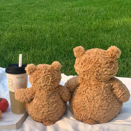 JC Ultra Soft Plush Toys Pig/Cat/Bear Cute Stuffed Animals Cuddly Emotional Companion Perfect Gift for Kids Adults Home Decor