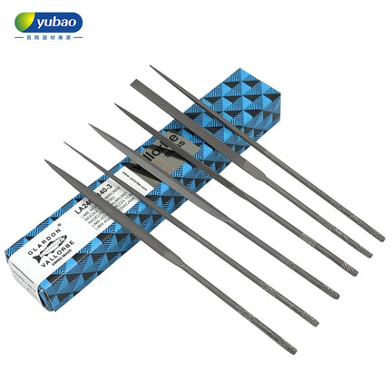 Swiss Vallorbe Steel File Flat Triangle Barrel Diamond Fine File Gold and Silver Jewelry Grinding, Shaping and Polishing Tool