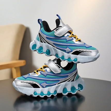 2025 Hot Selling Outdoor Anti Slip Childrens Sports Shoes Lightweight Comfortable Running Shoes Rebound Campus Casual Shoes