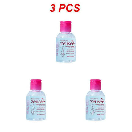 1/2/3 PCS Small Bottle Portable Makeup Remover Makeup Remover For Eyes, Lips And Face 3 In 1 Travel Essentials Small Volume 60ml