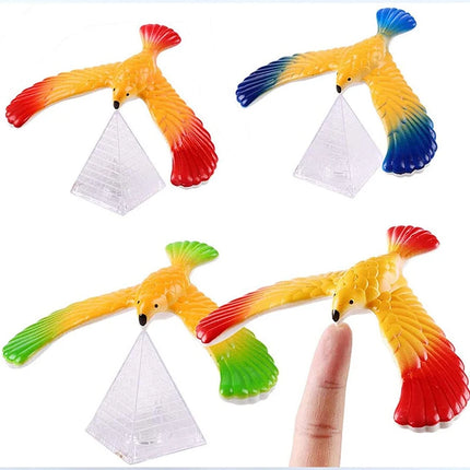 Plastic Balance Bird With Pyramid Combination Set Children Physical Science Adults Office Desktop Fun Novelty Trick Party Gifts