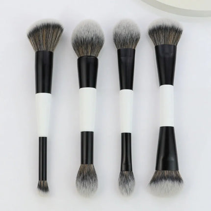 Dual-Ended F4 Contour Face Brush Multi-purpose High Coverage Eyeshadow Concealer Brushes Cosmetic Beauty Makeup Brushes
