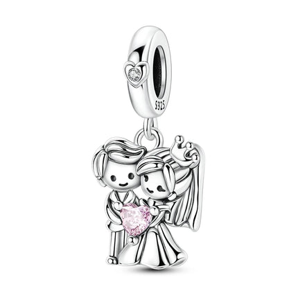 2025 New Charm 925 Sterling Silver Glow Firefly Travel Airplane Cat Paw Dragon Bead Fit Bracelet Bangle Necklace DIY Jewelry