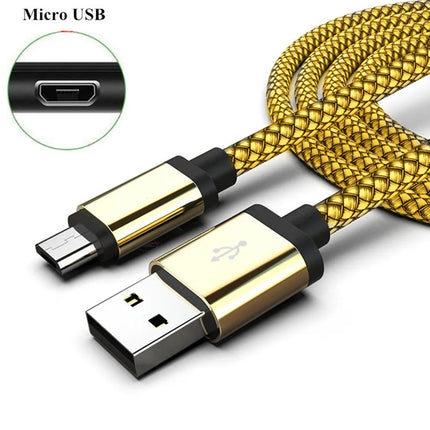 Micro USB Cable 3m 2m Charging Charger Cable Data Cord For Huawei p smart 2019 p9/p10 lite p9 Y3 Y5 Y6 Y9 Honor 8x 8S 7c 20i 7A