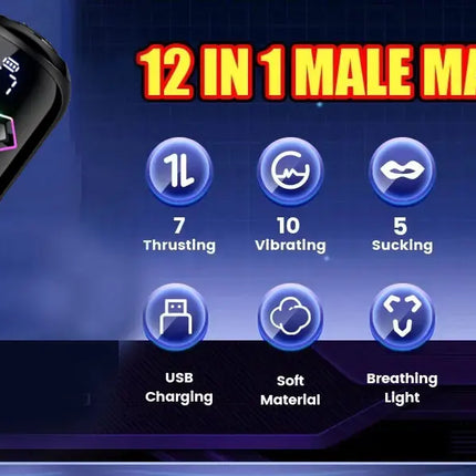 5 IN 1 Automatic Telescopic Male Masturbator Penis Pump Heated Sucking Vibrating Sex Machines With LCD Display Sex Toys for Men