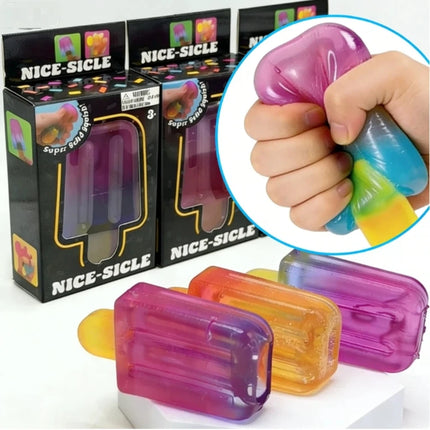 New Schylling Nee Doh popsicle blind box Sensory Stress Relief Squishy Cube Anti-Anxiety Squeeze Object for birthday gift toy