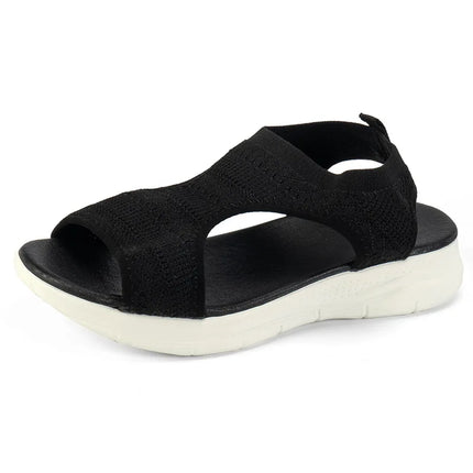 Toe open spot 2025 fish mouth casual fashion sandals low-heeled women