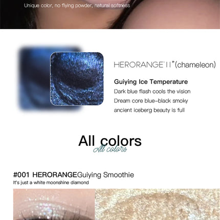 Metallic Glitter Eyeshadow Cream Sparkling Mousse Shimmer Highlighter Pressed Pigments Punk Purple Pearlescent Eyeshadow Palette