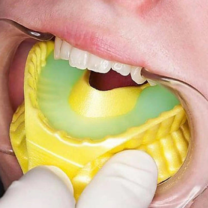 50 Pairs Dental Fluoride Disposable Dual Arch Tray for Gel Foam Large/medium/small Dental Clinic Materials