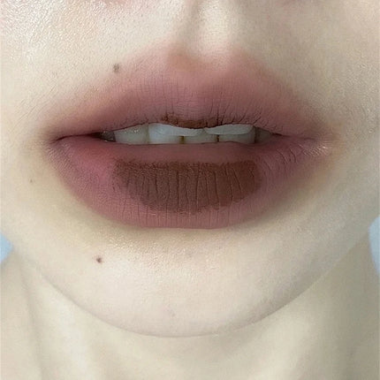 Pigeon Blood Red Matte Lipstick Waterproof and Lasting Blue Gothic Lip Gloss Sexy Punk Black Lip Tint Dark Lip Cream Makeup