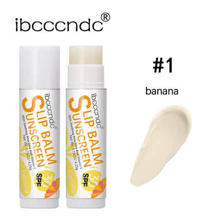 Sunscreen Lip Balm SPF30 UV Protection Moisturizing Hydrating Lip Balm Moisturizes Repairs Chapped Lips Lipstick Lip Care Makeup