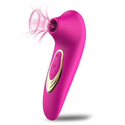Clitoral Sucking Vibrator for Women Clit Sucker Vibrators with 5 Suction & Vibration Mode Waterproof Rose Sex Toy Clitoris