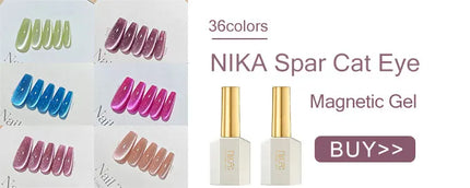 KASI Float Light Jump Gold Cat Eye Gel Nails Polish 15ml Magnetic Gel Flash Semi Permanent Soak Off Nail Gel For Nail Salon