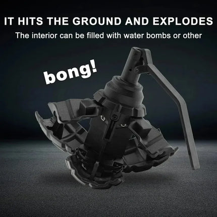 Tactical Plastic Hand Grenades Toy Dummy Simulation Grenade Model for Outdoor Airsoft Paintball Role Play Prop CS Battle Game