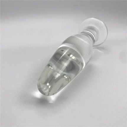 Glass Anal Plug 3 Size Butt Plugs Trainer Transparent Dildos Anal Plugs for Beginners Adult Set Products Sex Toys for Women Men