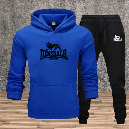 Men's Set Hooded Sweatshirts Sweatpants Autumn Winter Male Daily Casual Sports Jogger Suit 2025 Urban Fashion Hoodies Sportswear