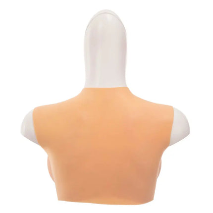 Huge Silicone Breast Forms Plate for Crossdresser Trans Cosplay Transgender with Nipple Areola Fake Boobs Bodysuit Shakeing