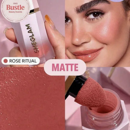 sheglam make up Liquid Blush Facial Nourishing Blusher Gel Cream Multi-purpose Lip Gloss Makeup Blush wholesale highlighter