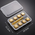 Poker 8pc Gold Clip