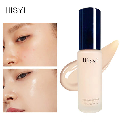 HISYI Moisturizing contour foundation whitening waterproof and sweat-proof makeup concealer long-lasting makeup cosmetics