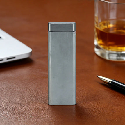 Portable Cigarette Case Metal Cigarette Storage Container for Trave Outdoor Holds 5 Ultra Slim Cigarettes Tobacco Accessories