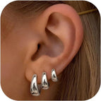 Silver 3 pairs