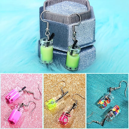 6/20/42pcs Multi-color Bear,milk Tea Cup Shaped Pendant,jewelry Making Kit,DIY Bracelet,earring,Christmas,Valentine's Day Gifts