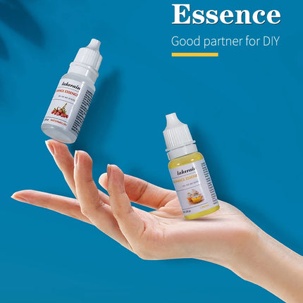 12PCS DIY Fragrance Flavor Vegan Natural Flavoring Oil Scents Essence Oil Drops Liquid Pigment Dyeing For Lip Gloss Diy Use