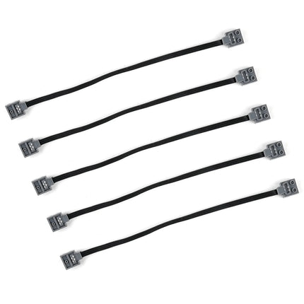 5/10PCS Legoeds Power Extension Wire 25/50cm for Motors 8886/8871/8870 LED Light Compatible with Technical MOC