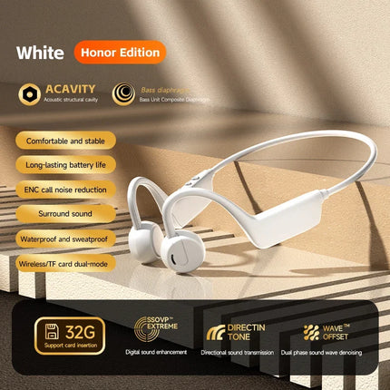 Bone Conduction Headset Wireless Swimming Sports Headphone IPX8 Bluetooth 5.4 With Mic Waterproof Exercise Fitness 2026 NEW
