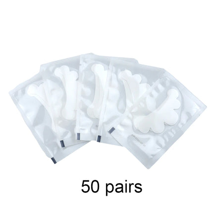 20/50Pairs Lash Extension Eye Stickers Hydrogel Patches Grafting Eyelashe Under Eye Pads Eyelashes Extension Lashes Tools Makeup
