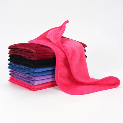 1/2/3pcs Reusable Makeup Remover Facial Makeup Removal Towel Microfiber Cloth Pads Face Cleaner Cleansing Wipes Skin Care Beauty