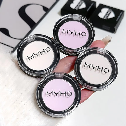 White Matte Highlighter Pink Purple Blush Palette Powder Eyeshadow Waterproof Lasting Face Contour Brightening Makeup Cosmetics