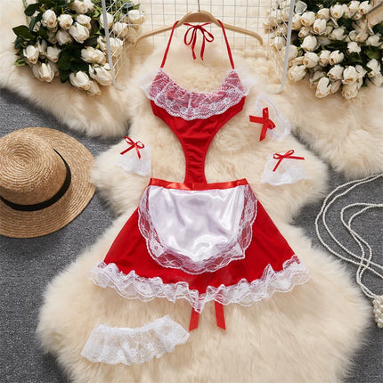 Cute Gray Rabbit Ear Hood Top Sexy Backless Slim Fit Bodysuit Zip Sleeveless Women Sexy Erotic Lingerie Bunny Cosplay Playsuit