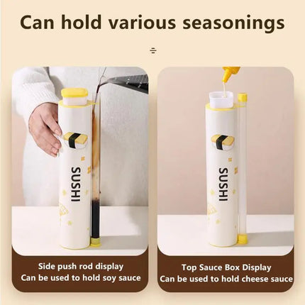 Quick Sushi Maker DIY Roller Rice Mold Meat Vegetable Rolling Mold Sushi Device Making Machine Bento Kitchen Bento Accessories