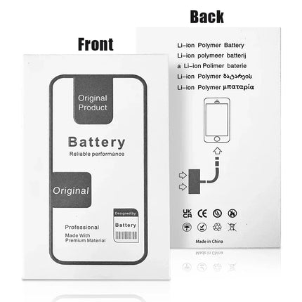 0 Cycle High Capacity Battery For iPhone 11 11Pro 12Pro 12 13 14 13Pro 14Pro Max Mini Phone Bateria + Free Tool Kit