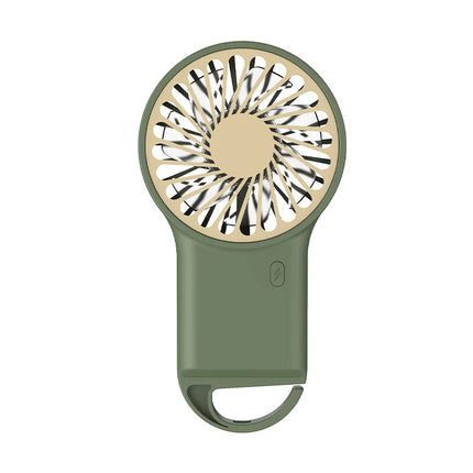 Portable Mini Fan With Carabiner,USB Rechargeable Silent Foldable Table Fan, Handheld Pocket Fan For Home Office Travel