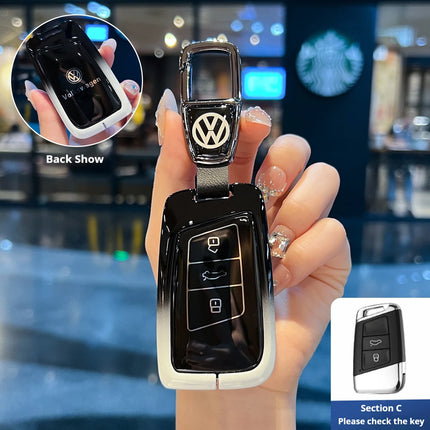 The car key bag is suitable for the key bag buckle For Volkswagen Bora, Santana, Lavida, Jetta, Passat and POLO