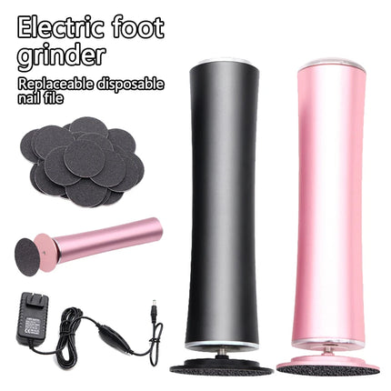 Electric Pedicure Tools Foot Care File Leg Heels Remove Dead Skin Callus Remover Feet Clean Care Machine & Replacement Sandpaper