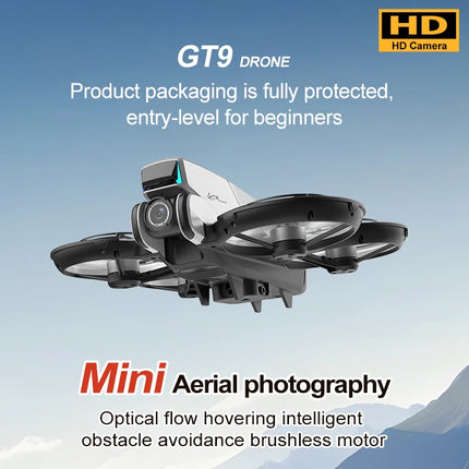 Lenovo GT9 Drone GPS Foldable Quadcopter Display Dual Lens 2.4G WiFi Optical Flow Positioning Powerful Brushless Motor HD Aerial
