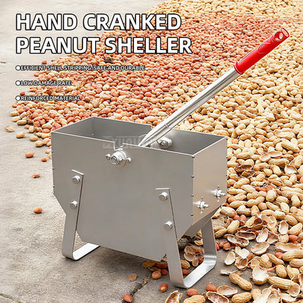 Hand Cranked Peanut Huller for Farm Use Manual Peanut Sheller for Smallholder Ideal for Rural Areas
